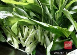 虾酱炒通菜的做法图解5