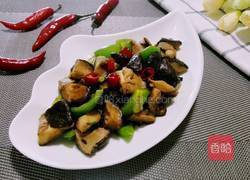 小炒辣椒蘑菇的做法图解7