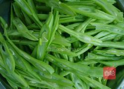 豆角炒肉的做法图解2