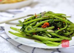 蒜炒茼蒿的做法图解6