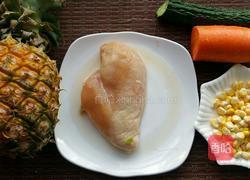 菠萝玉米鸡丁炒饭的做法图解1