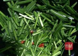 韭菜炒河虾的做法图解6