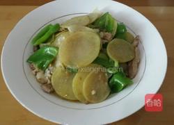 大辣椒炒土豆片的做法图解12