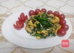 虾皮韭菜炒鸡蛋的做法图解6