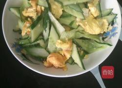 鸡蛋炒黄瓜的做法图解7
