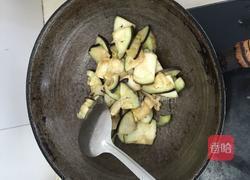 茄子炒肉的做法图解4