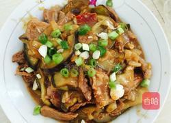 茄子炒肉的做法图解7