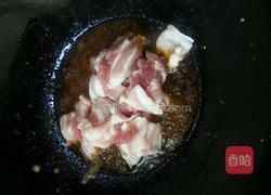 五花肉豆豉炒青椒的做法图解4