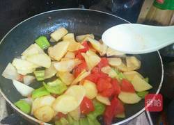 西红柿土豆片的做法图解6