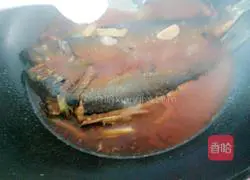 Illustration of how to make mackerel with tomato sauce 15