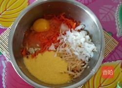 土豆胡萝卜煎饼的做法图解2
