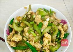 剁椒丝瓜炒蛋的做法图解6