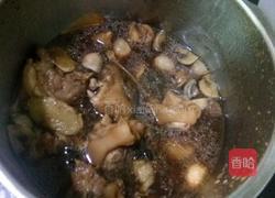 口菇炖猪脚的做法图解4