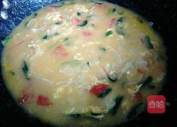 番茄金针菇蛋花疙瘩汤的做法图解9