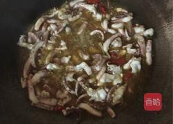 青椒炒鱿鱼丝的做法图解4