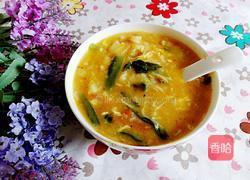 番茄金针菇蛋花疙瘩汤的做法图解10