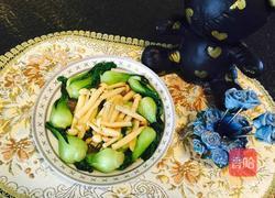 鲜菇炒白菜心的做法图解9