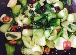 清炒香菇上海青的做法图解7