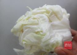 炝莲白的做法图解1