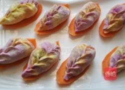 韭菜鸡蛋馅麦穗包子的做法图解18