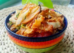 榨菜时蔬炒饼