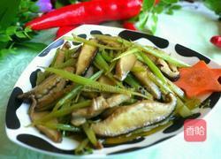 素炒香菇芹菜的做法图解6