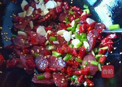 腊肠干煸四季豆的做法图解8