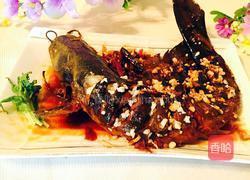 大蒜烧鲶鱼的做法图解12