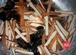 香芹木耳炒白干的做法图解4