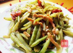 长豆角炒肉丝的做法图解7