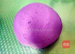 平底锅紫薯饼的做法图解5