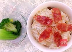 电饭煲腊味煲仔饭的做法图解12