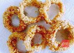 酥炸鱿鱼圈的做法图解13