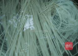 炒细面的做法图解4