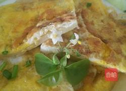 煎蛋葱油饼的做法图解8