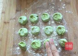 绿玫瑰花卷的做法图解9