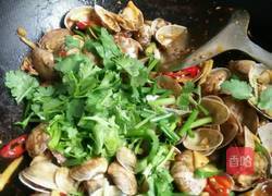 爆炒麻辣花蛤的做法图解9