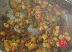 茄丁打卤面的做法图解9