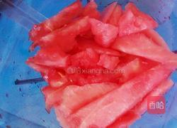 自制西瓜冰棍的做法图解1