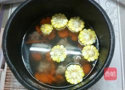 玉米萝卜排骨汤的做法图解4