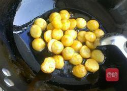 拔丝土豆球的做法图解6