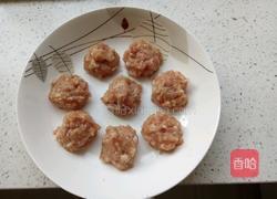 浇汁肉丸的做法图解5