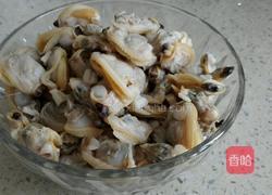 葱香蛤蜊肉的做法图解4