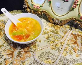 西红柿黄瓜鸡蛋汤[图]