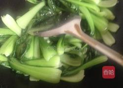生炒油菜的做法图解3