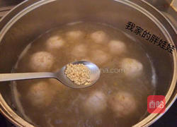鲜虾鸡肉丸子汤的做法图解10