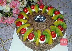 Classic Chocolate Cake Recipe Illustration 11