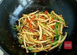 干煸茶树菇的做法图解7