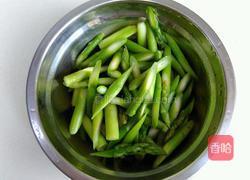 清炒芦笋肉丝的做法图解4
