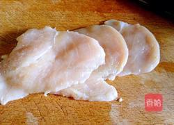 蚝油蒜苗炒鸡丝的做法图解2